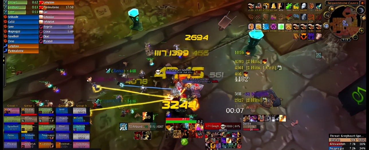 魔兽TBC：享受5个小鸡BUFF，爆发全开，世界第一秒伤高达2936点