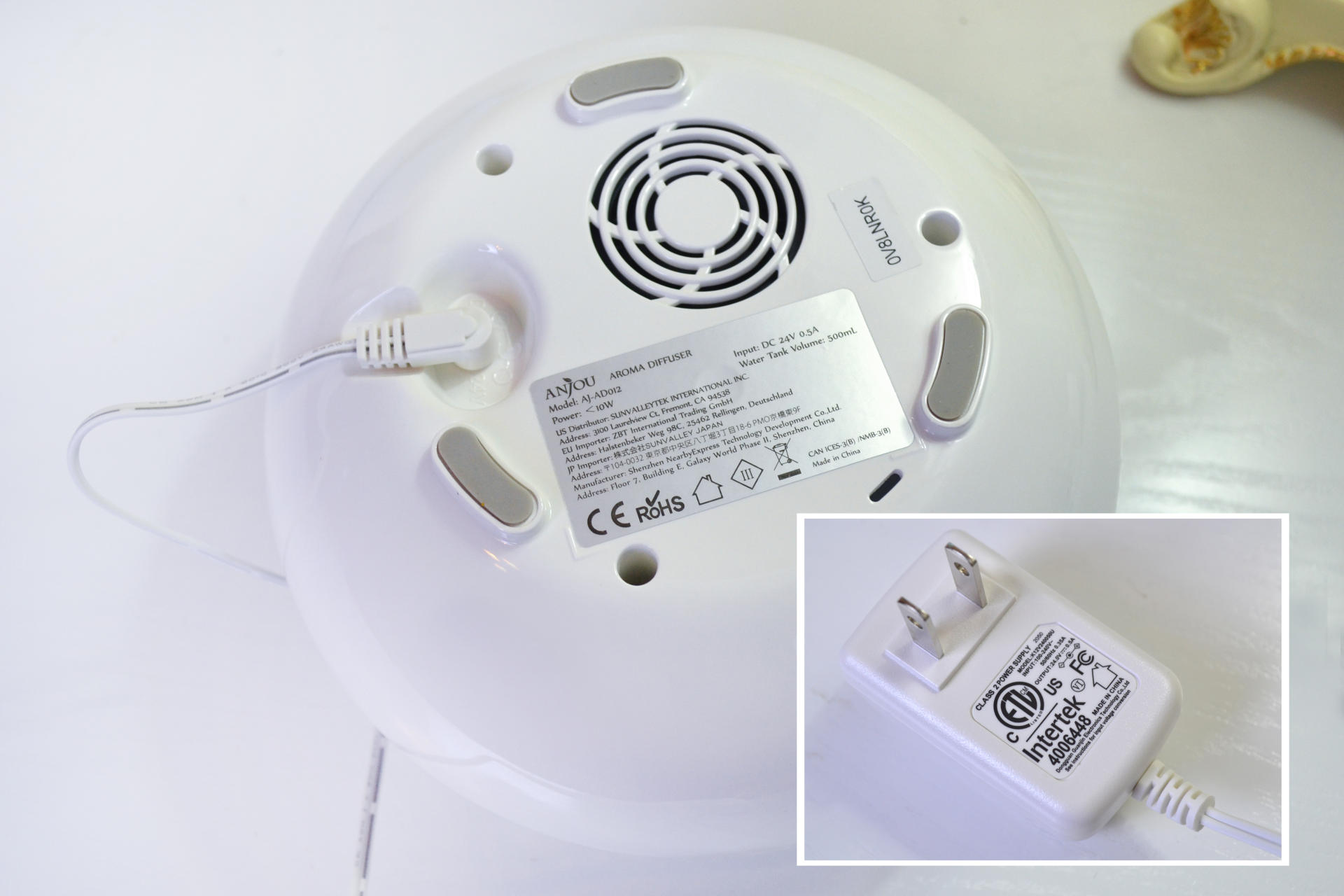 满屋余香 生活有料 我家有台Anjou香薰机