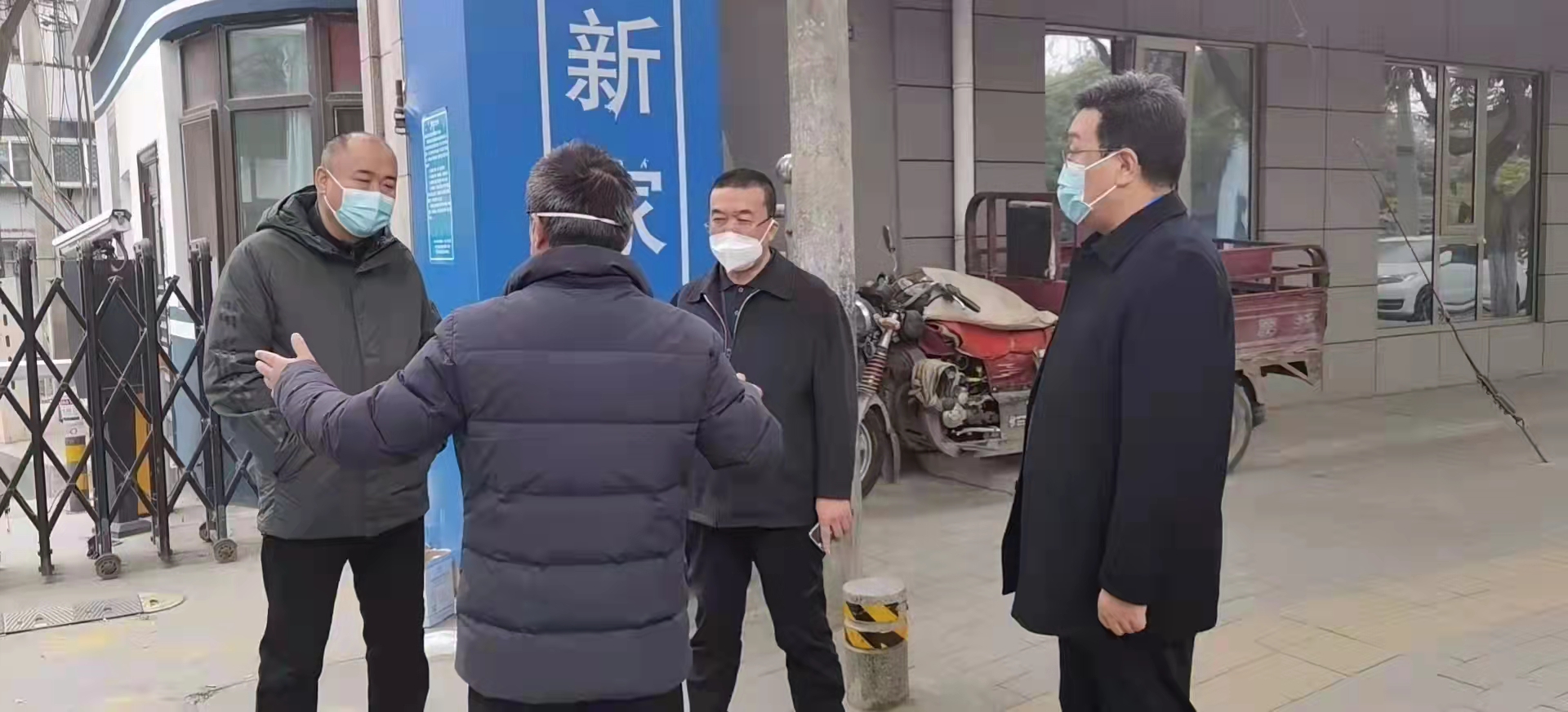 省民政厅调研指导社区疫情防控工作