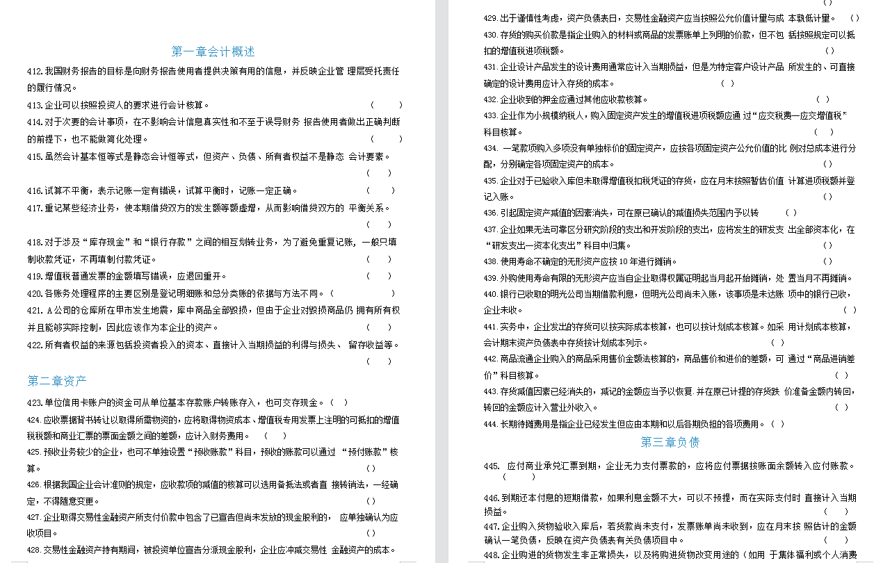 背了不代表会，2022初级会计实务必刷550道题，助力一次通关