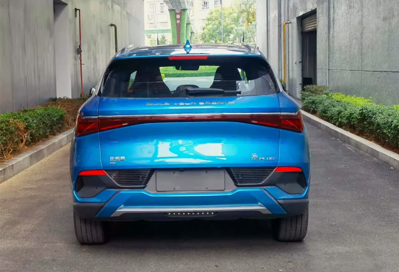 不再背书包！比亚迪元PLUS EV曝光，配刀片电池，最大续航510公里