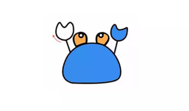 简笔画之大螃蟹——N种画法,一起来画画吧!