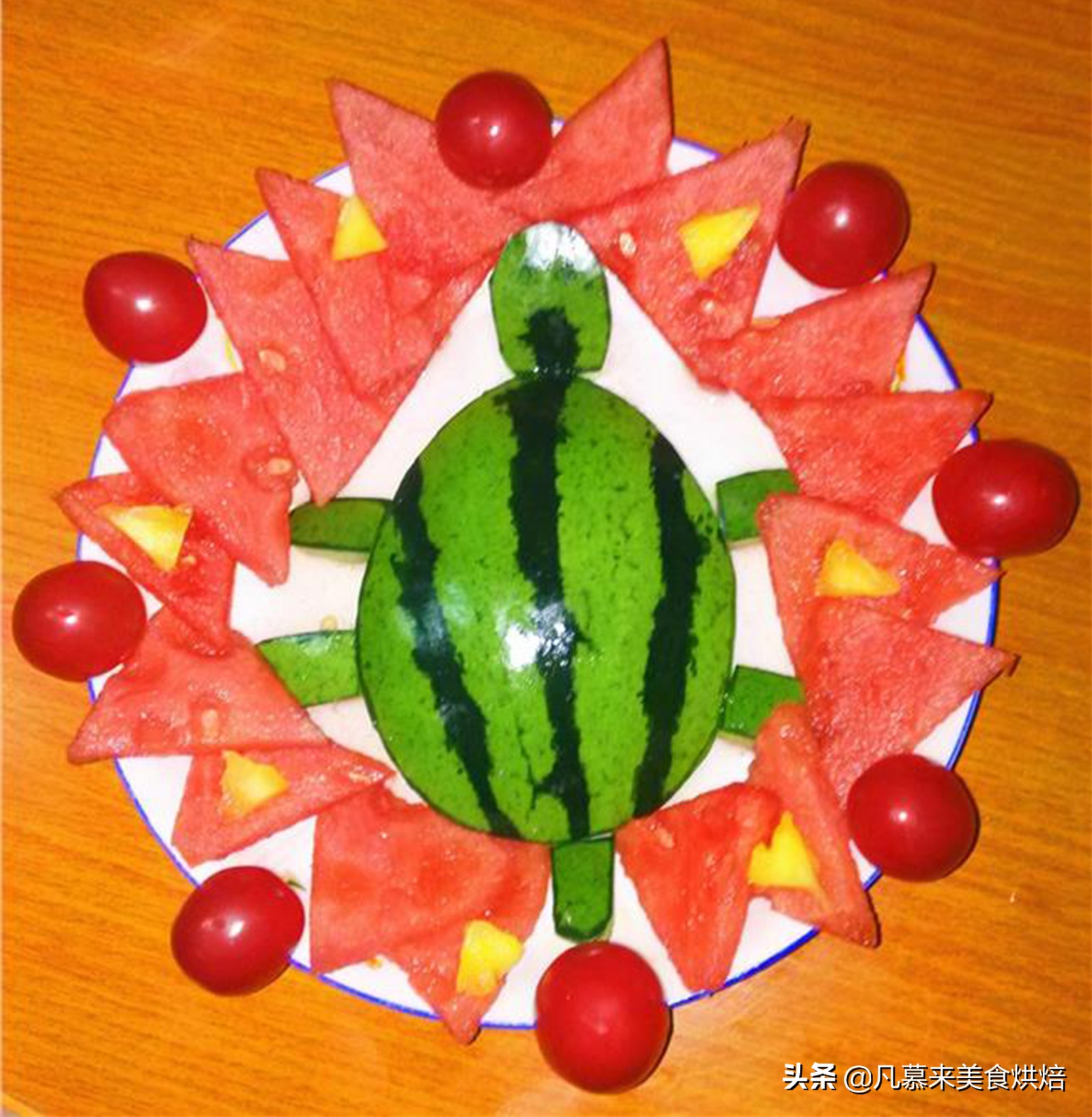 5种常见水果拼盘的花样切法,60种水果拼盘鉴赏,美到舍不得吃