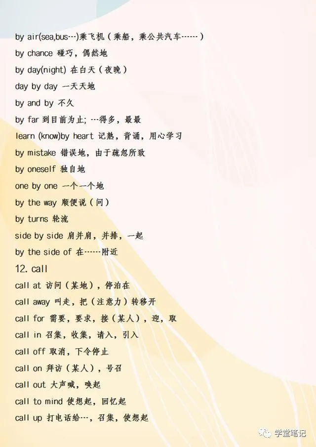 英语老师：88个高频词组，随便用一组在作文里，都是高分！收藏