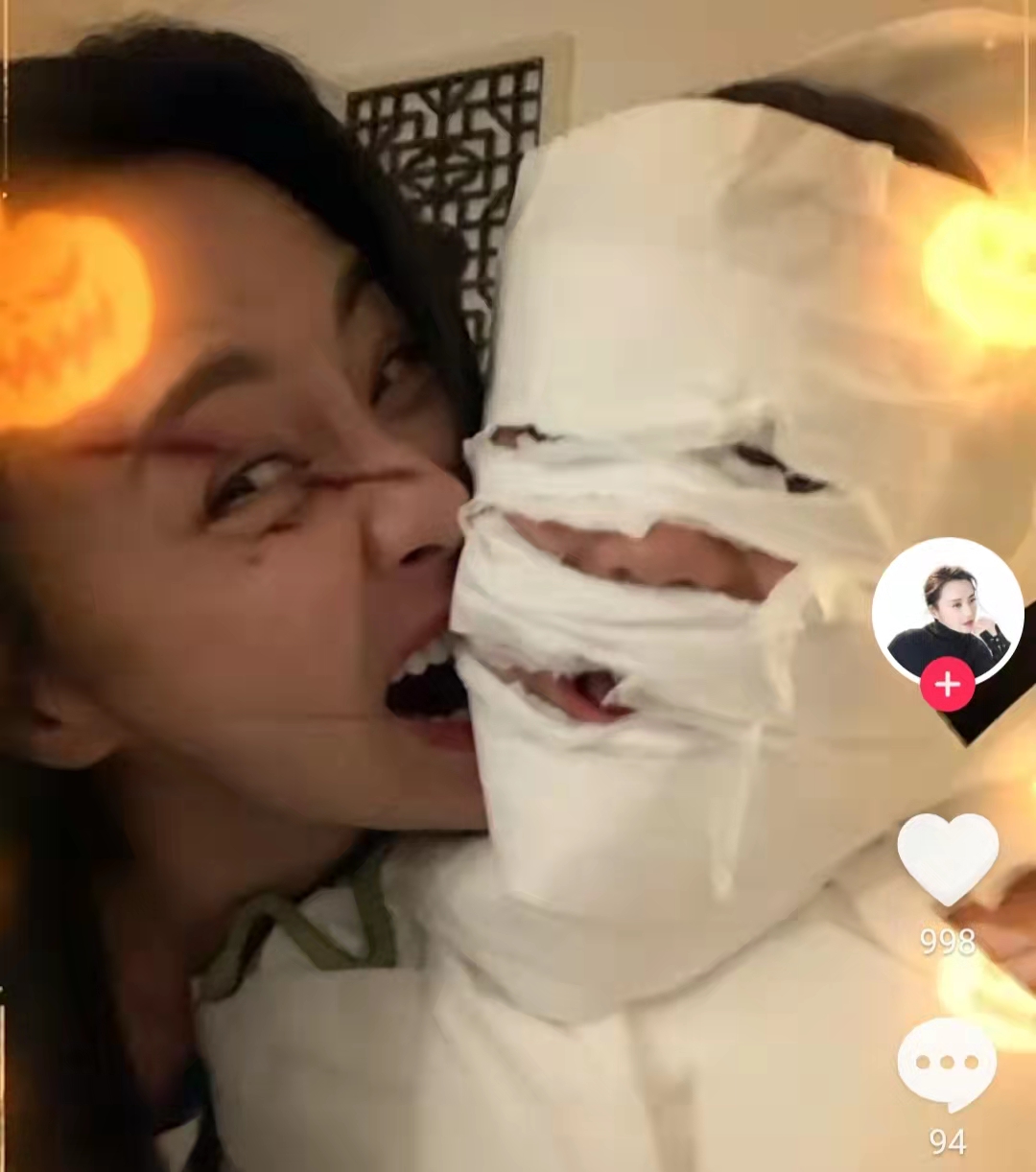 女星万圣节造型惊艳！毛晓彤魔女张嘉倪天使，赵雅芝化身霸气女王