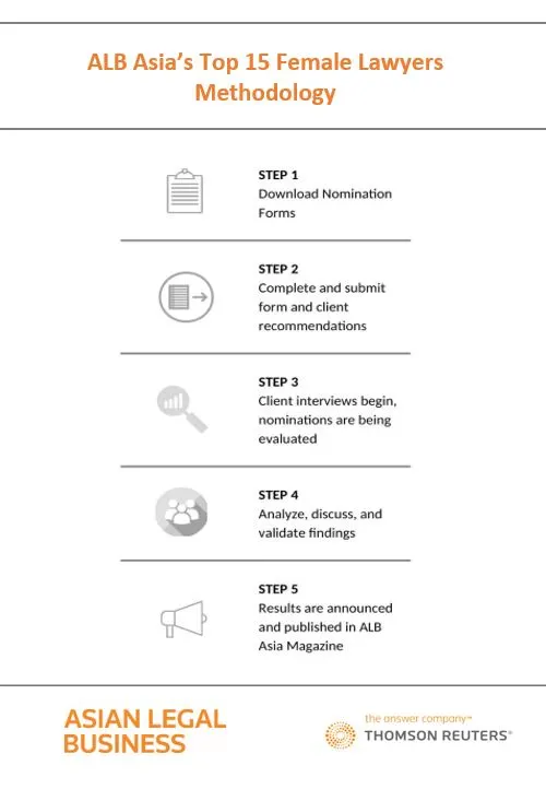 ALB中国与亚洲15佳女律师揭晓，听听她们的职场心得