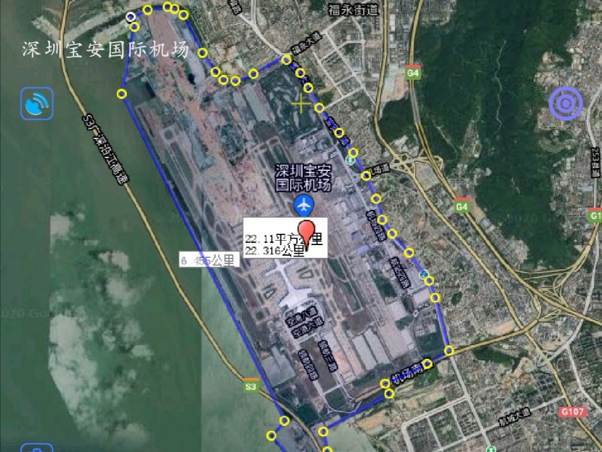 占地面积前十大机场，上海浦东第一，北京两座进前三！