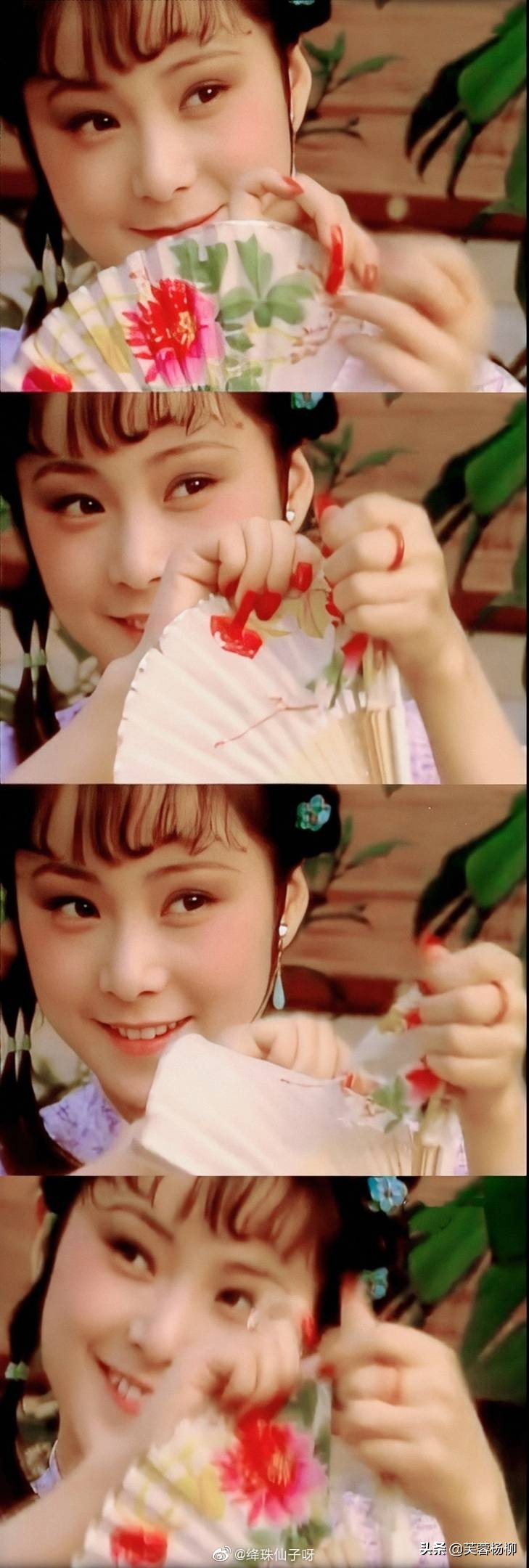 87《红楼梦》剧组“四大美女”，个个貌美如花，黛钗凤都望尘莫及