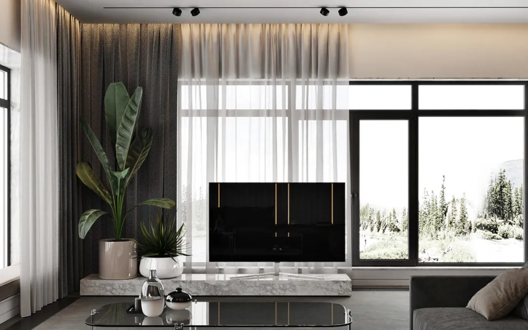 简约轻奢风，呈现简单而奢华的都市风情