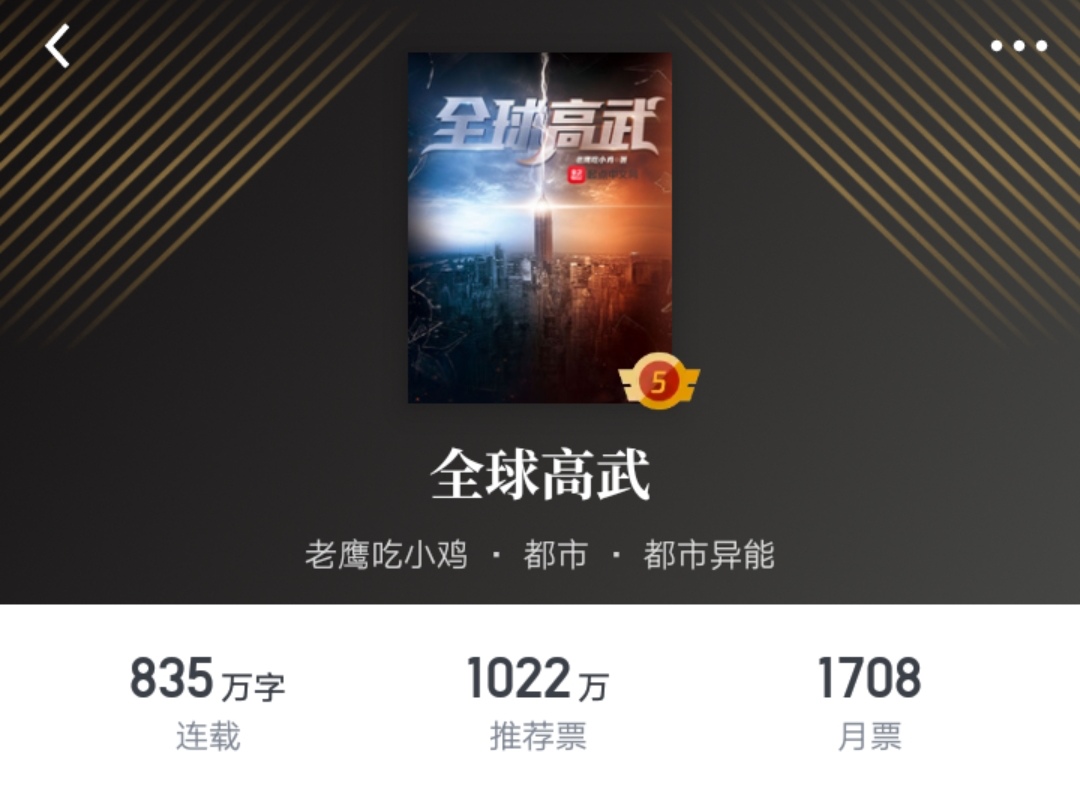 八本已经完结的都市小说推荐，本本精品，让你不再为书荒发愁