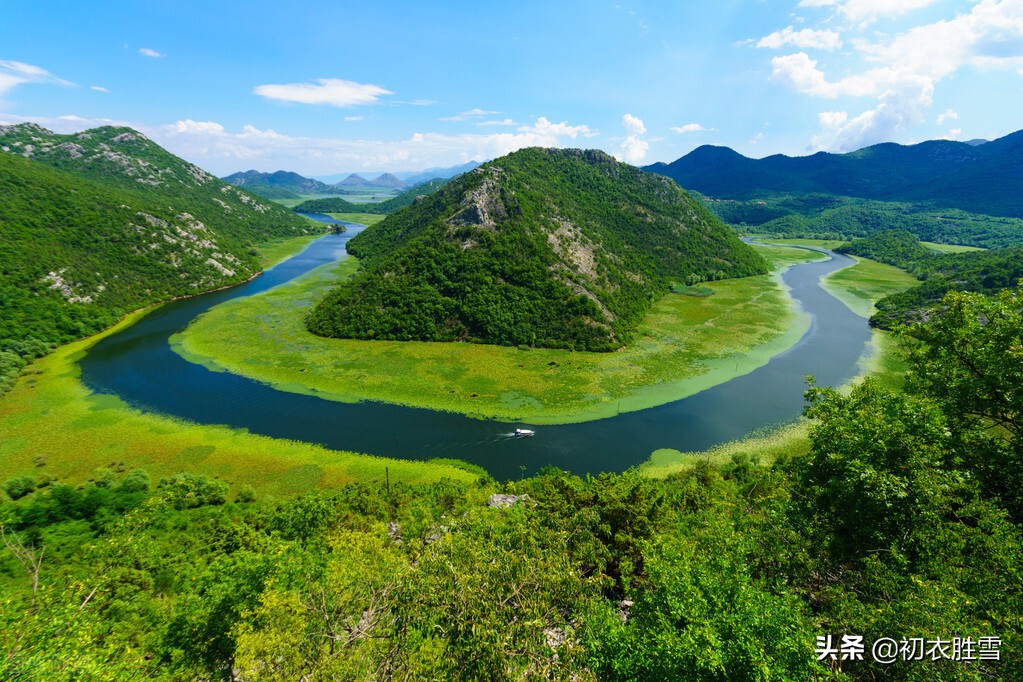 绿水青山古诗六首赏读：绿水丰涟漪，青山多锦绣