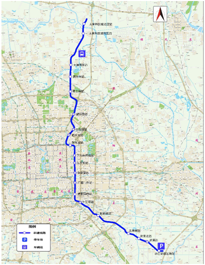 全长50公里21座车站，地铁17号线2022年试运营