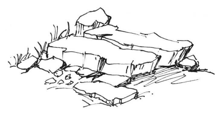 石头怎么画(钢笔画教程)