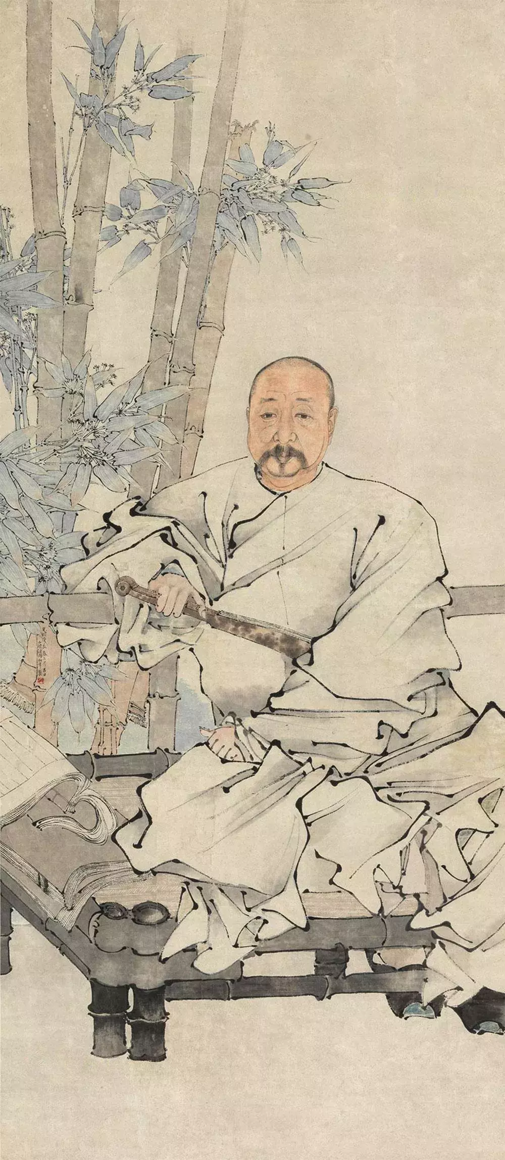 任伯年画人物:线条无人超越