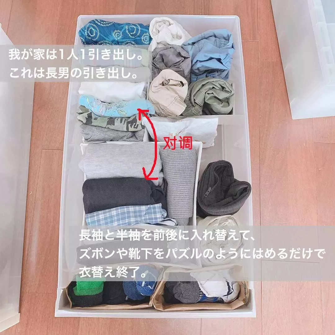 衣服换季收纳术,日本主妇不藏私分享,5分钟搞定300件衣服