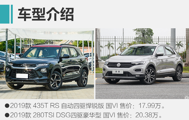 选择年轻化就得极致 雪佛兰创界RS对比大众探歌