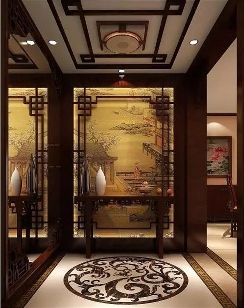 看遍了世间繁华，才懂中式最美，尤其是中式玄关，入户是诗情画意