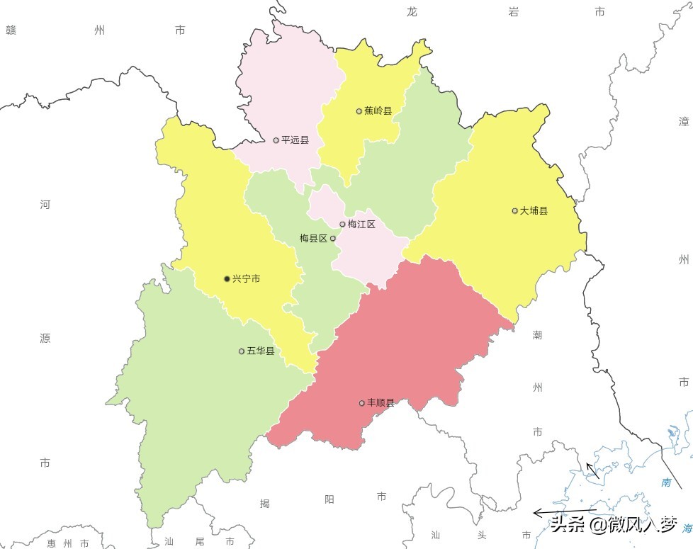 广东行政区划图,广东行政区划图高清版