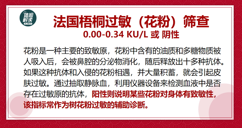 汇总文第13期｜“过敏性鼻炎”中，过敏原的30项检查指标解读