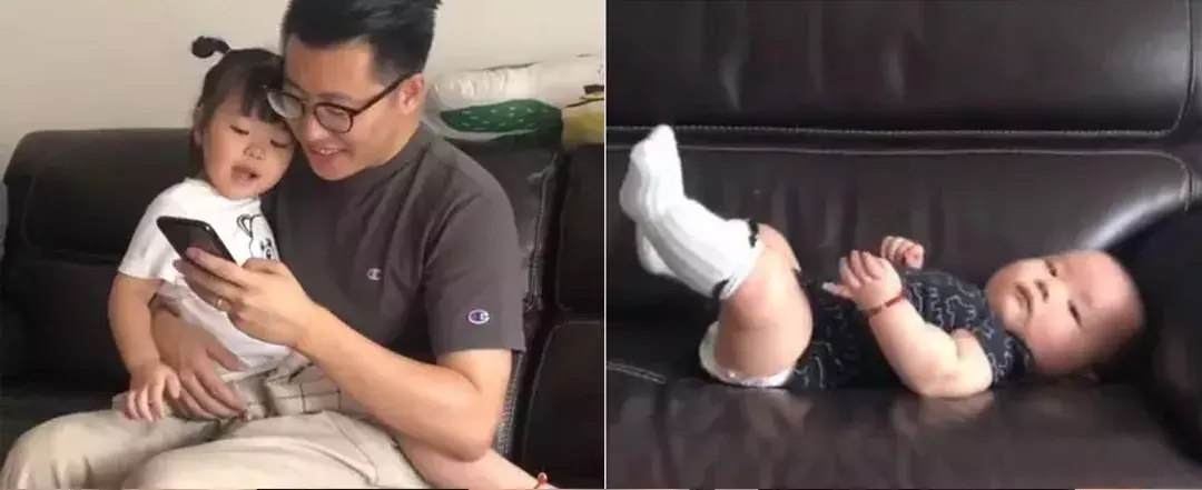 “爸爸，我也想要抱抱”，女儿奴爸爸面前，儿子就是“干苦力”的