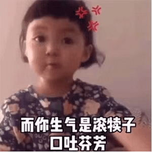 别人和男孩子生气都是嘤嘤嘤，而你生气是滚犊子、口吐芬芳！