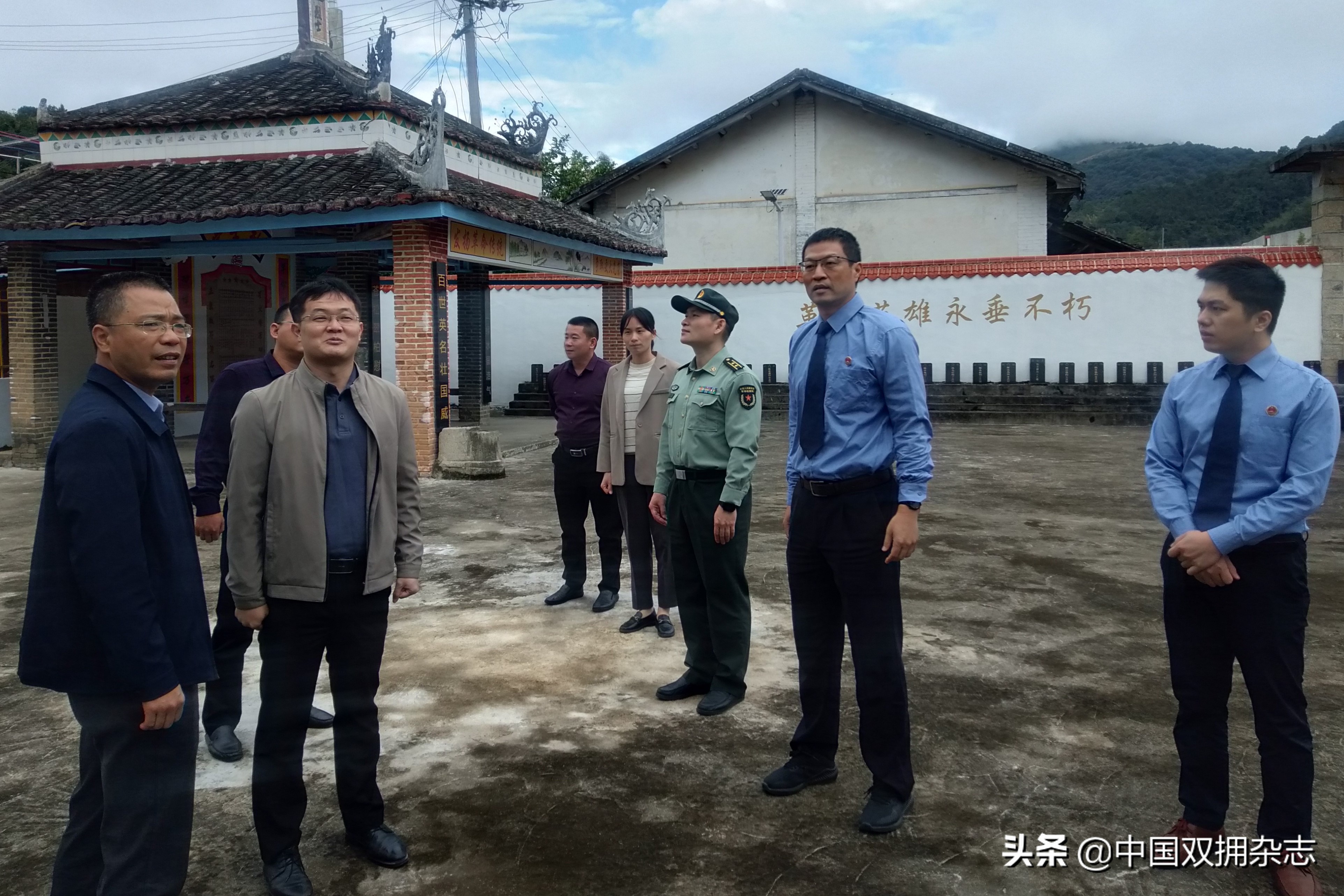 当天上午,联合督查组对平和县芦溪镇烈士纪念亭,蕉路村叶春松,叶坤茂