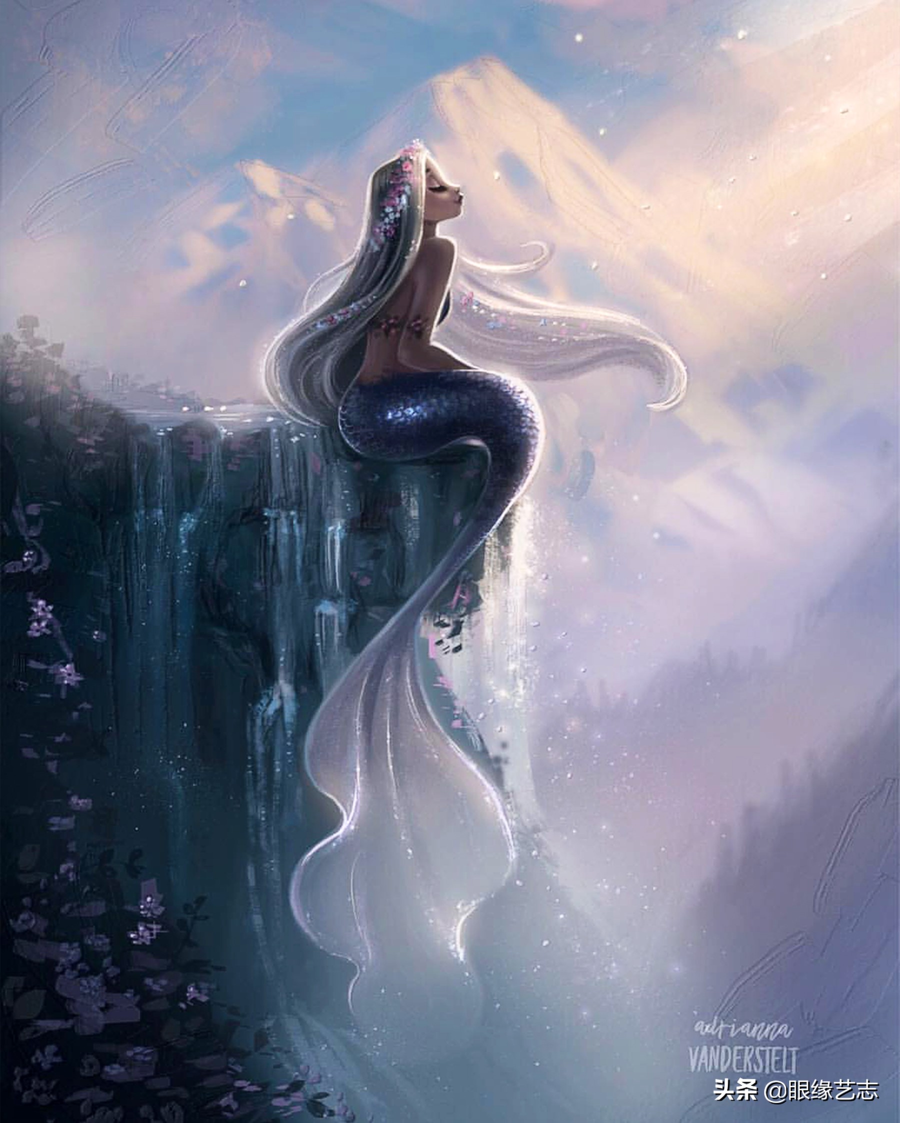 描写卡通人物的句子(美人鱼美在何处) - 火句子