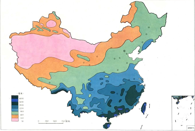 结合这种情况,现在有一种猜测,认为中国的降水线,很可能正在北移.