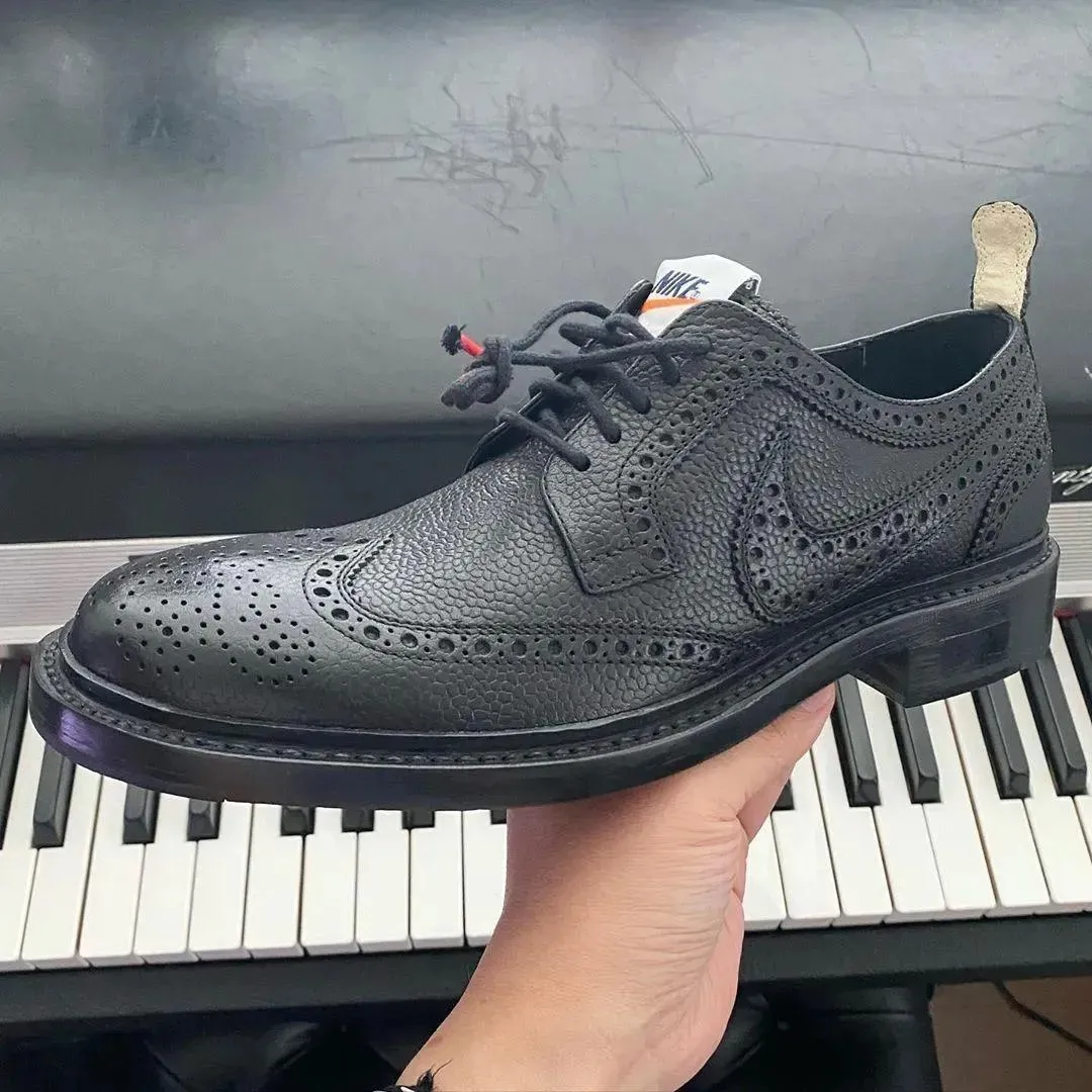 GD x Nike 雕花小“皮”鞋曝光,造型是否出乎你的意料?