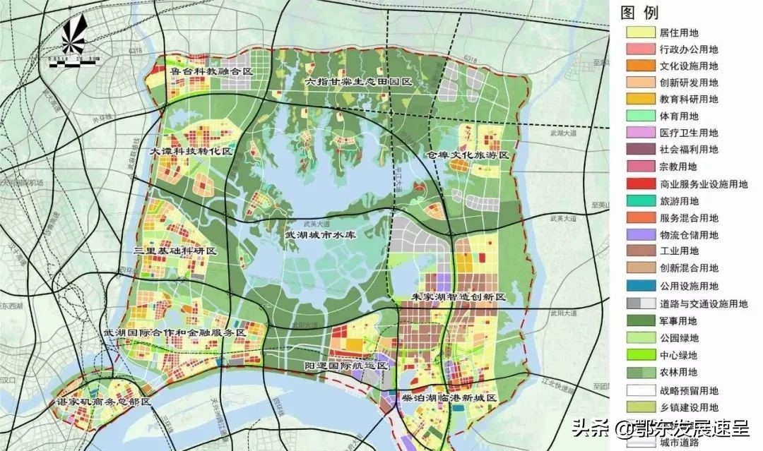 新洲和黄陂可联手建设大汉口大学城，改变武汉高校南强北弱的局面