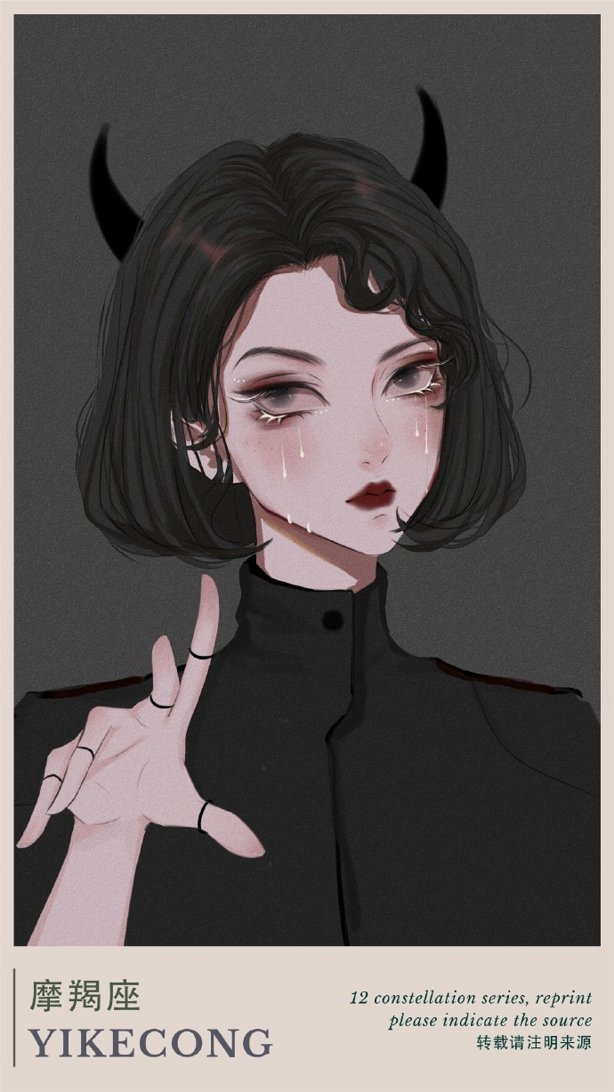 十二星座女头像,金牛座冷艳高贵,双鱼座神秘邪魅,双子可盐可甜