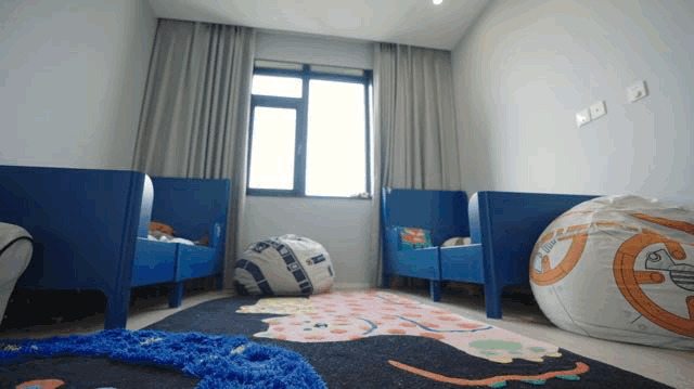 小坪數兒童房設計9歲男孩用5000元改造兒童房，現在的小學生也太會了吧