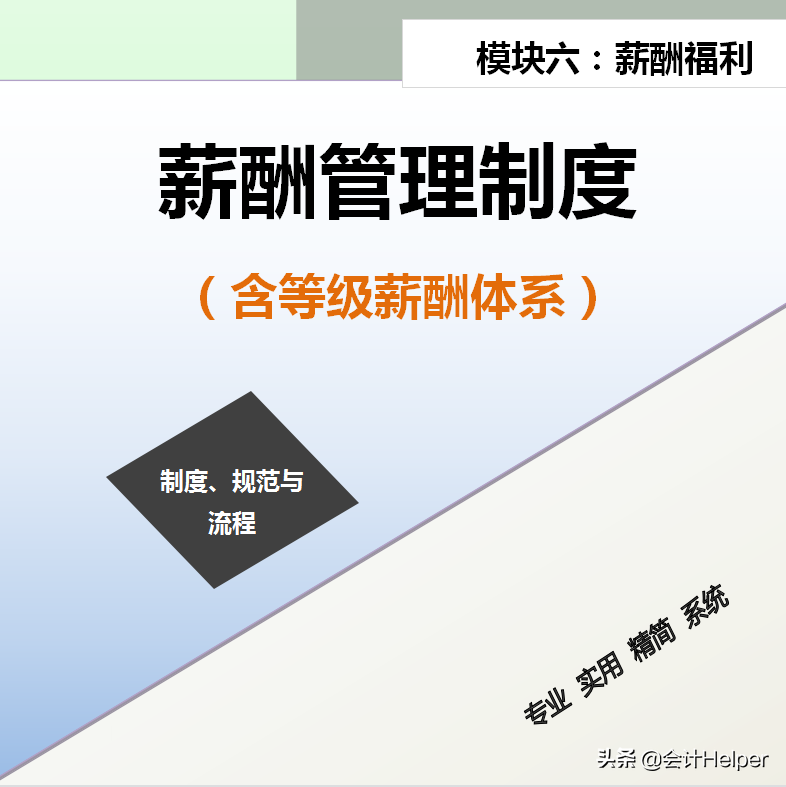 最新公司薪酬管理制度，含各权重参数及表格，附工资管理系统
