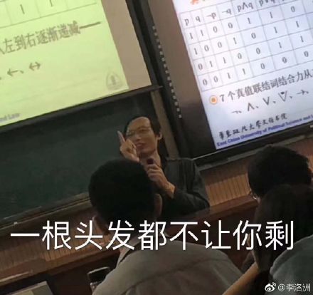 搞笑教师表情包：同学你哪里不舒服吗