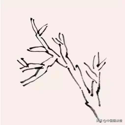 国画教程：12种点叶画法