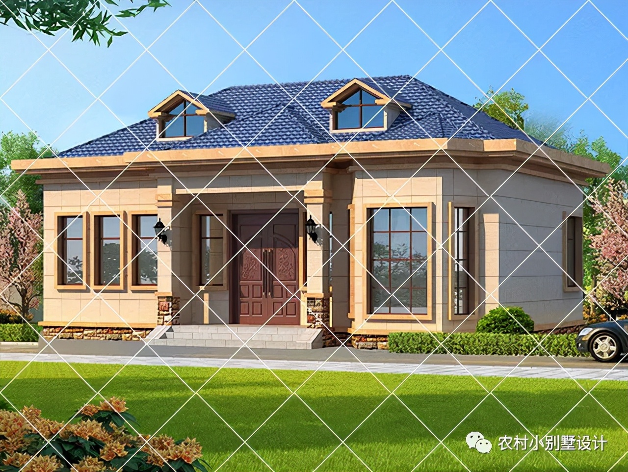 32款一层农村别墅设计,主体造价均不超20万!,建房的看完都哭了