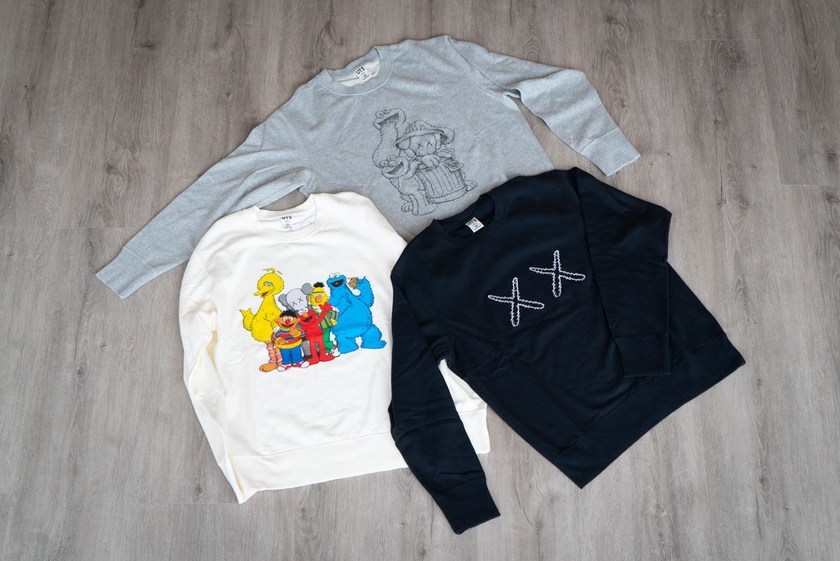 近赏 UNIQLO x KAWS x《芝麻街》第二波联名系列