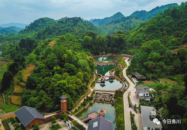 空中看务川丨改革开放40周年专题之⑦仡乡大地美如景