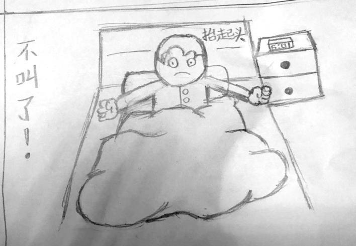 专治赖床！金华十五中14岁少年发明了一种多功能叫醒枕
