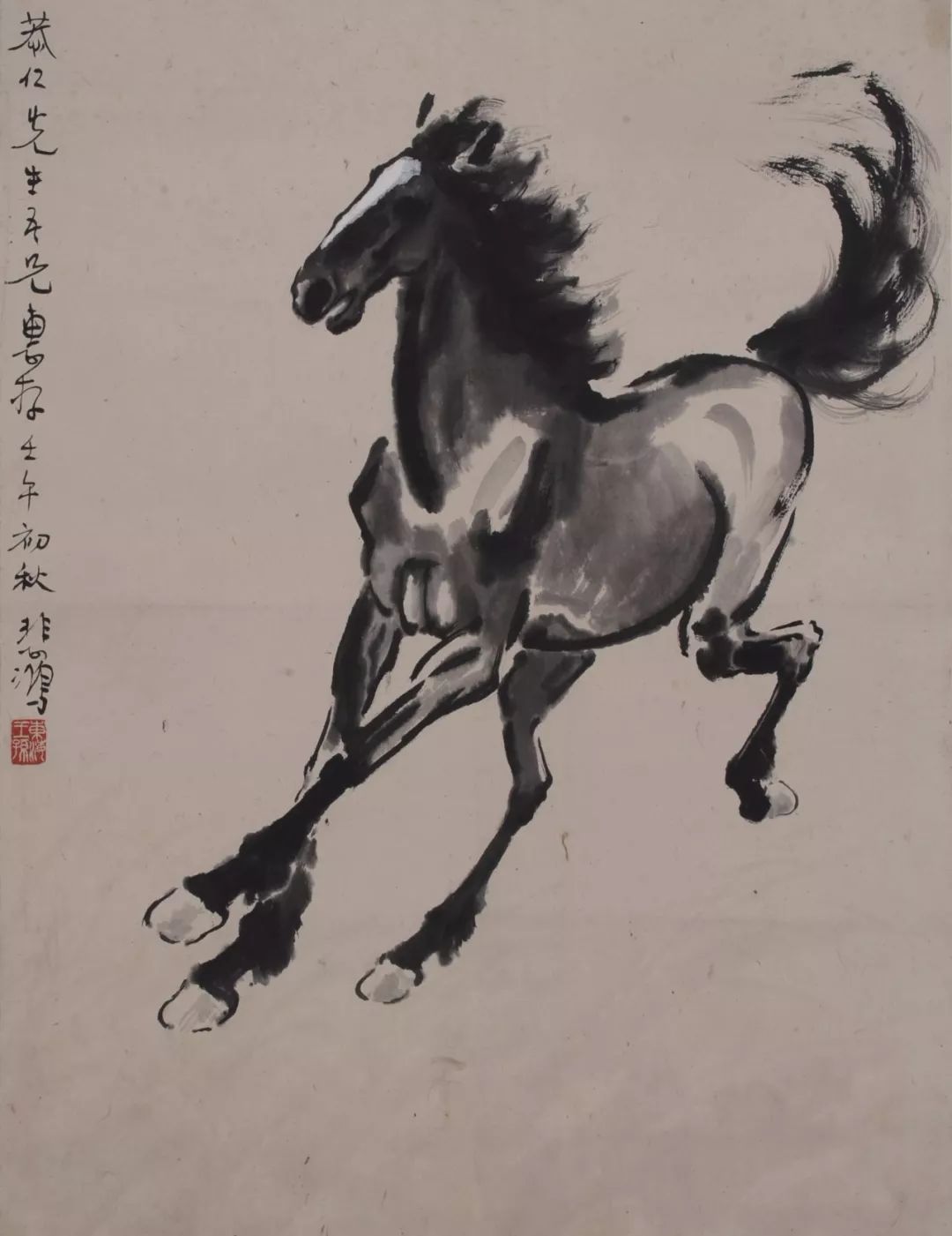 欲将轻骑逐 大雪满弓刀——徐悲鸿笔下的马