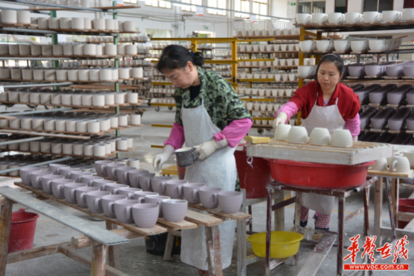 陶瓷成醴陵外贸主力 出口150多个国家和地区