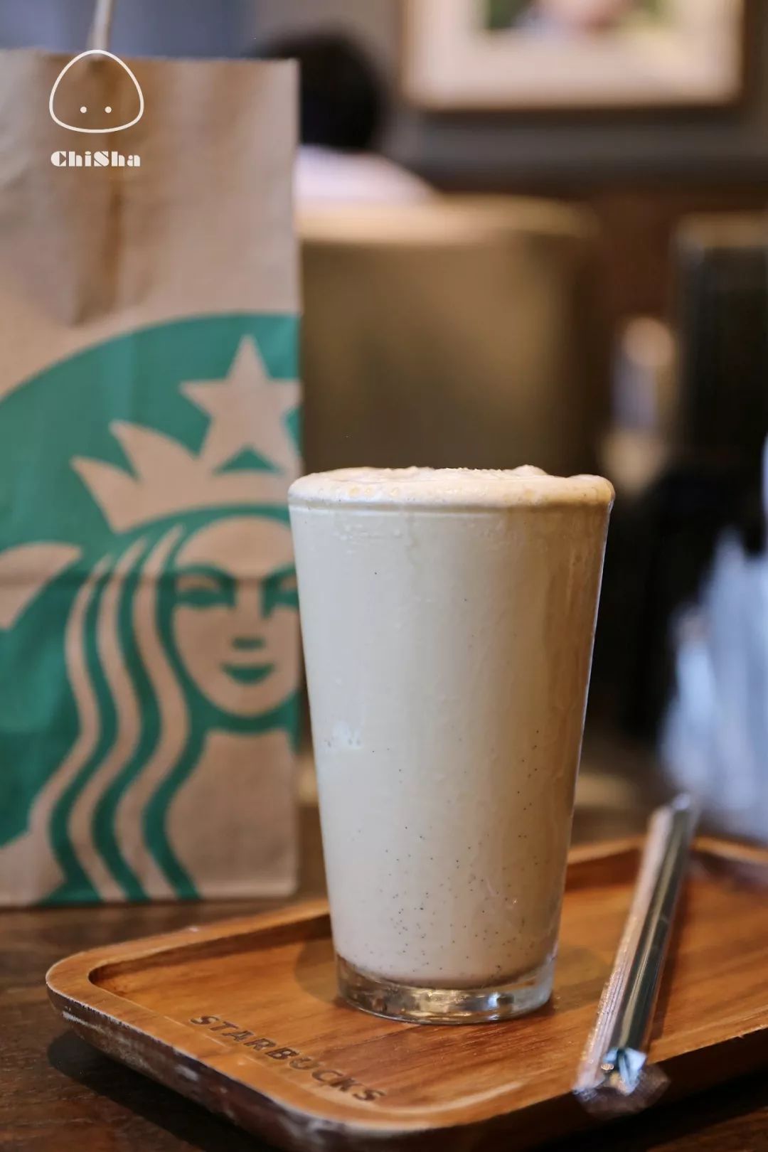 麦芽雪冷萃是星巴克品牌去年出的新品,相比单纯的冰淇淋球 咖啡产品