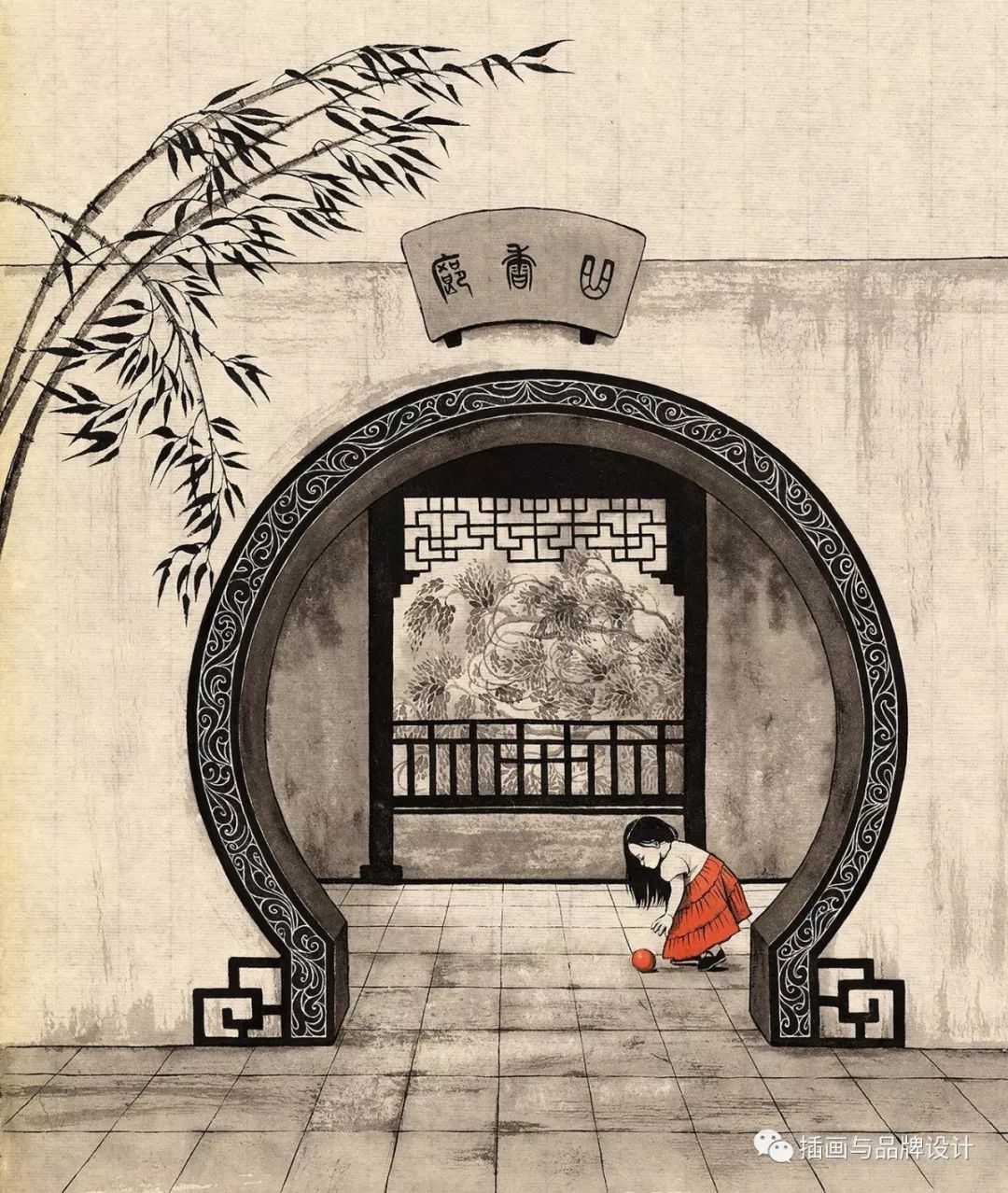 插画丨乌克兰插画师画出传统与现代并存的魅力上海，让你体会最上海的生活