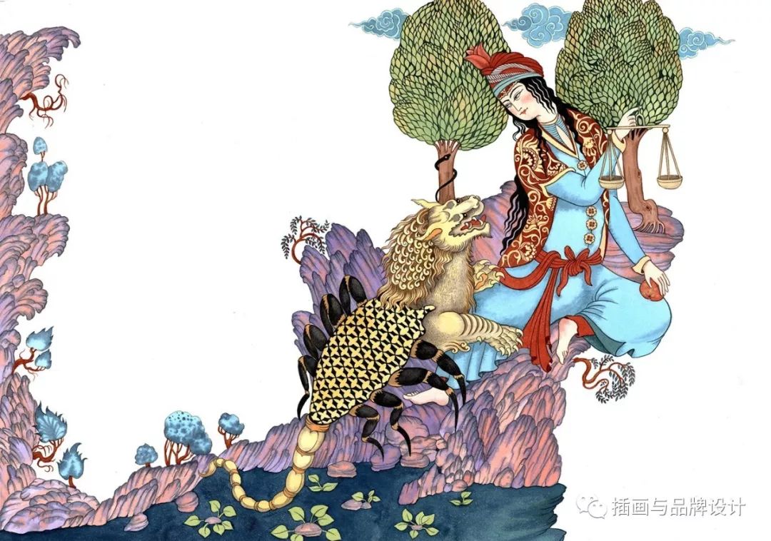 插画丨乌克兰插画师画出传统与现代并存的魅力上海，让你体会最上海的生活