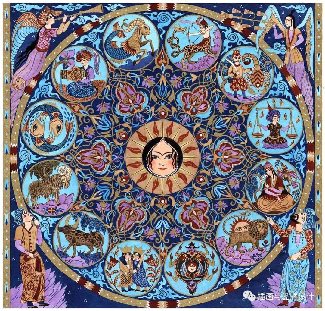 插画丨乌克兰插画师画出传统与现代并存的魅力上海，让你体会最上海的生活