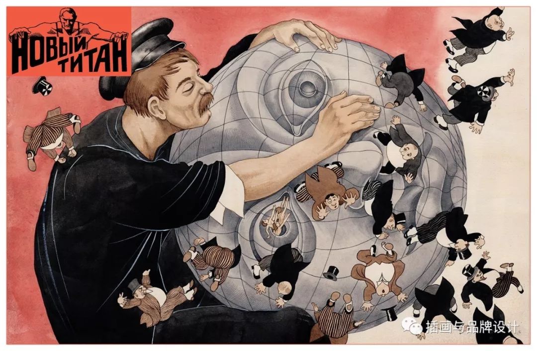 插画丨乌克兰插画师画出传统与现代并存的魅力上海，让你体会最上海的生活