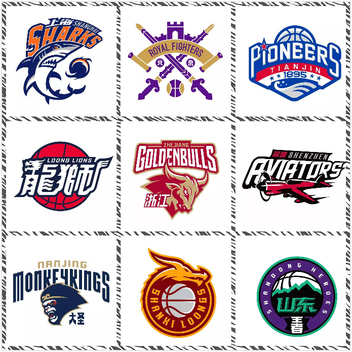 为什么cba球队起名字不一样(九支CBA球队更换新Logo，部分被质疑与NBA球队太相似)