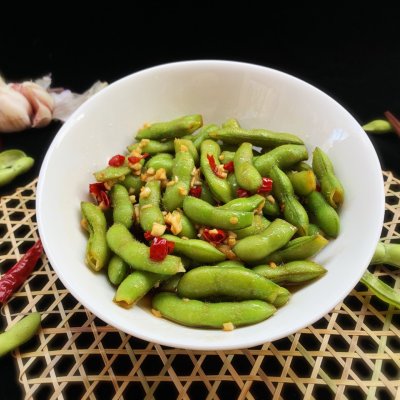 爽口凉菜,开胃一夏!#凉拌毛豆