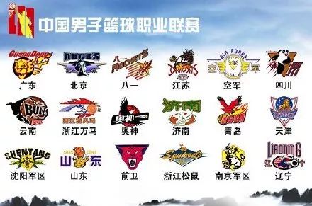 为什么cba图标全是动物(说CBA球队新logo好看的，你肯定是没看过24年前甲A元年的)