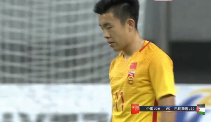 中国国足U20vs巴勒斯坦首发(半场-么旭辰爆射破门 U20国足暂1-0巴勒斯坦U20)